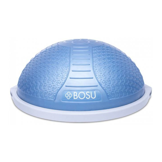 BOSU BALANCE TRAINER NEXGEN Manuales