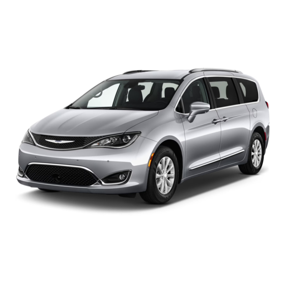 Chrysler Pacifica 2019 Manuales