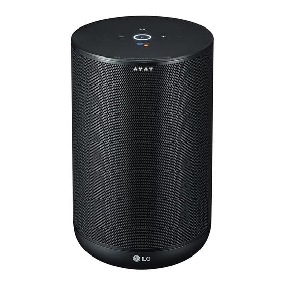 LG ThinQ WK7 Manual Simple