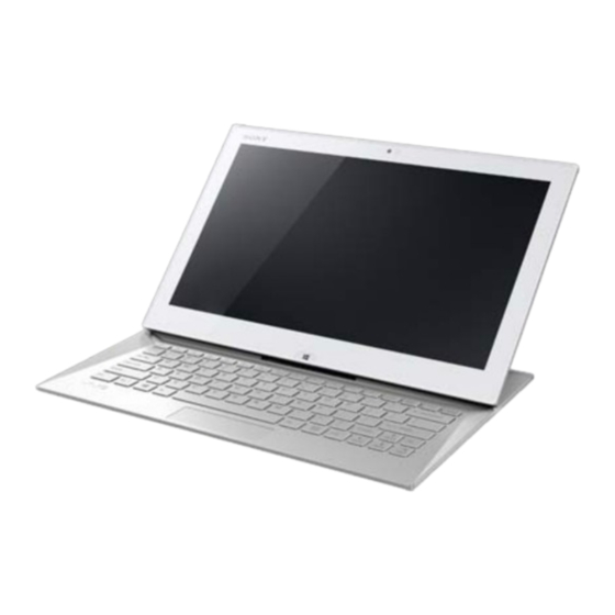 Sony VAIO Duo 13 Guia Del Usuario