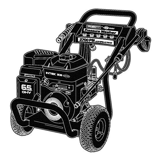 Briggs & Stratton Generac 2700 PSI Manual Del Usuario