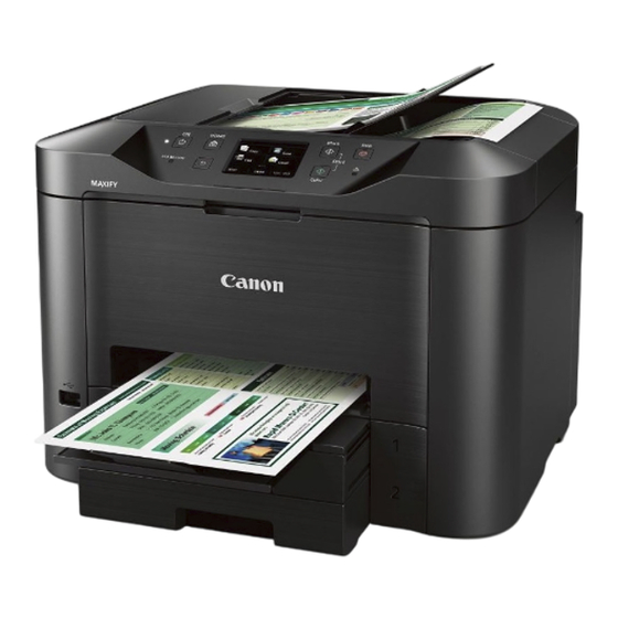 Canon MB5300 Serie Manual En Linea