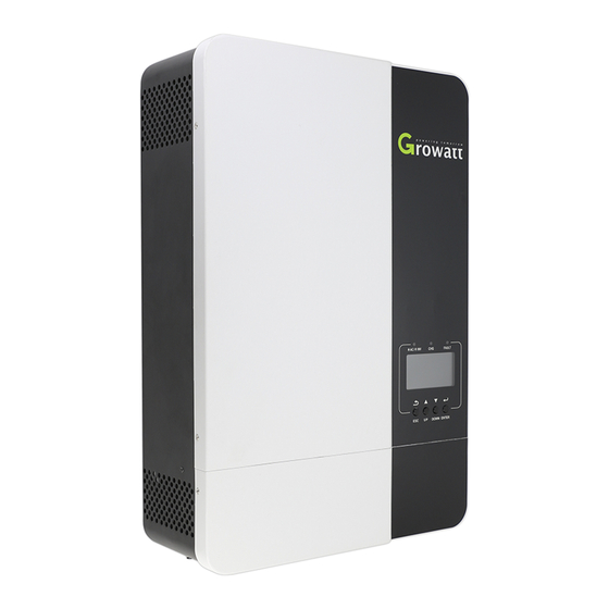 Growatt SPF 3500 ES Manual De Usuario
