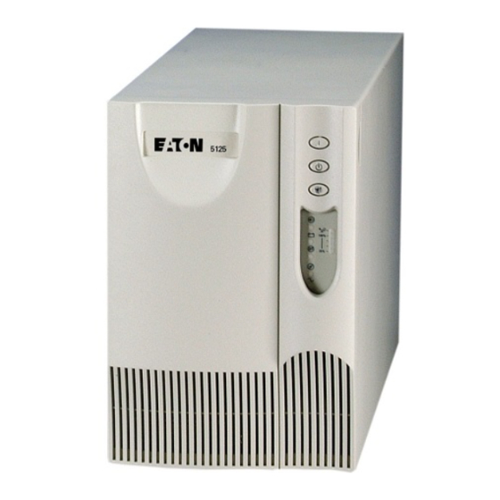 Eaton Powerware 5125 1000 VA Manuales