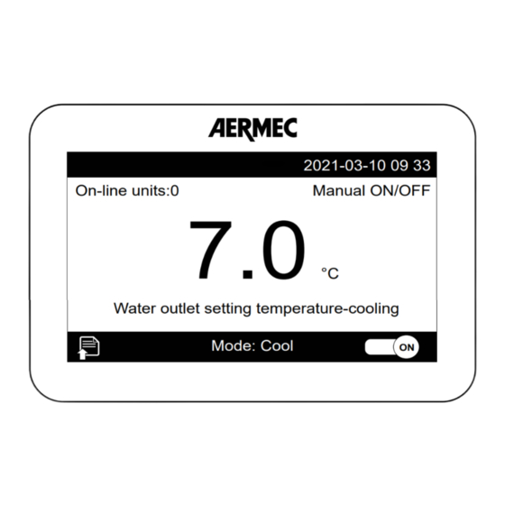 AERMEC TCP Manual De Uso