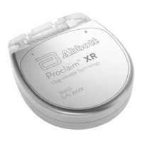 Abbott Proclaim 3665 Manual De Instrucciones