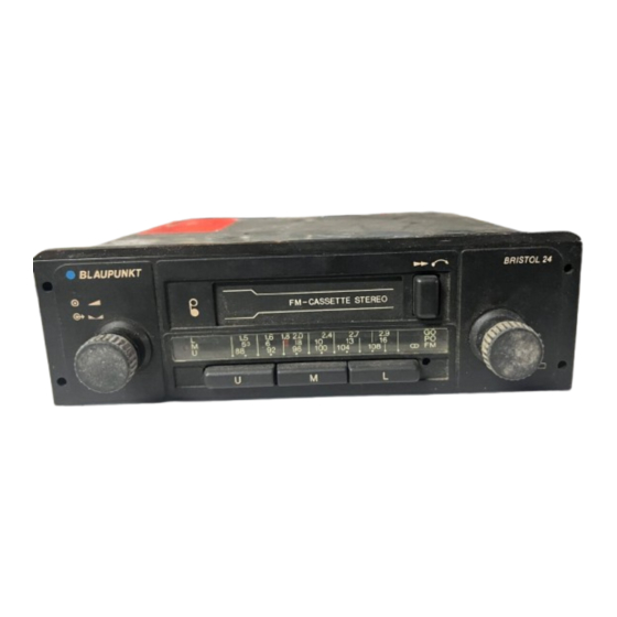 Blaupunkt BRISTOL 24 Instrucciones De Manejo