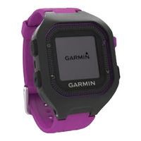 Garmin Forerunner 25 Manual Del Usuario