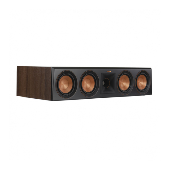 Klipsch RP-8060FA Manuales