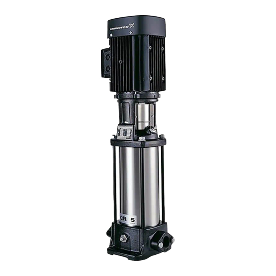 Grundfos CR Manual De Instrucciones