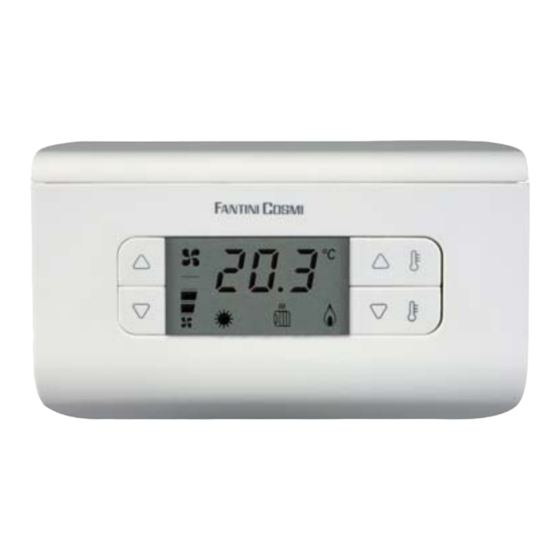 Fantini Cosmi CH130RR Manual De Instrucciones