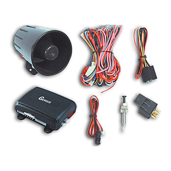 Genius Car Alarm G3000 Link Manuales