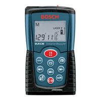 Bosch DLR130 Instrucciones De Funcionamiento Y Seguridad