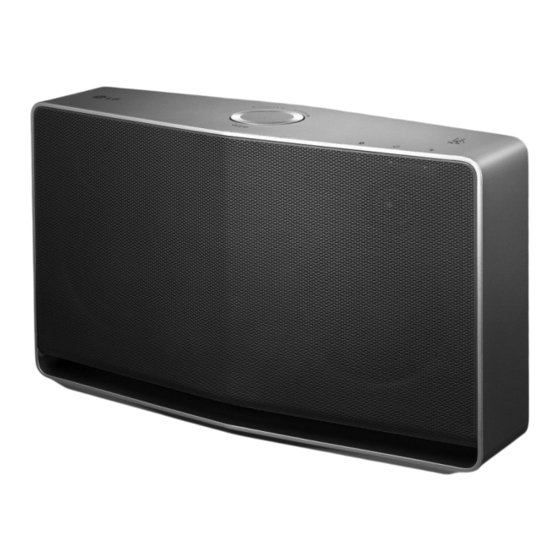 LG MUSIC flow H7 Manual Del Propietário