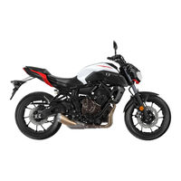 Yamaha MT 07 2018 Instrucciones De Montaje