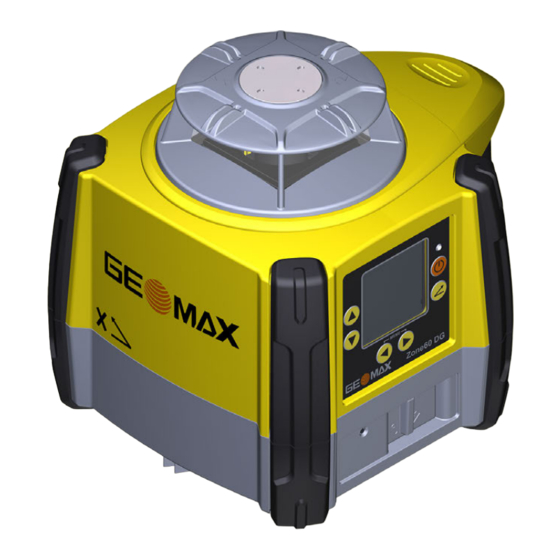 GeoMax Zone60 DG Manuales