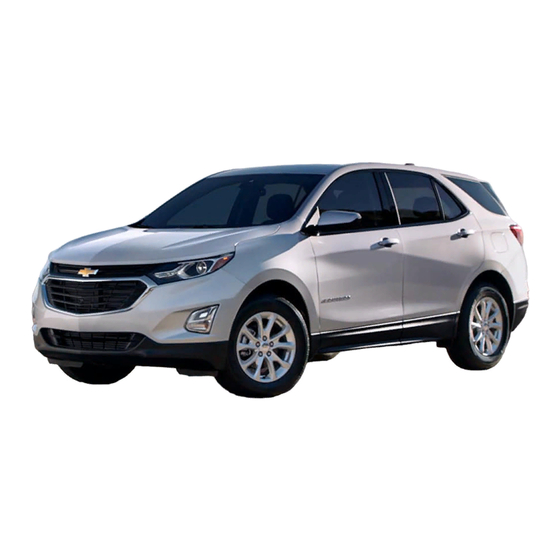 Chevrolet Equinox 2020 Manuales