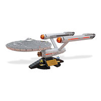 Mega Bloks STAR TREK 50 U.S.S. Enterprise NCC-1701 Manual De Instrucciones