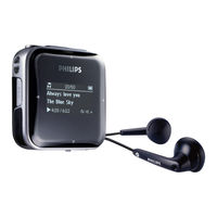 Philips GoGear SA2810 Manual Del Usuario