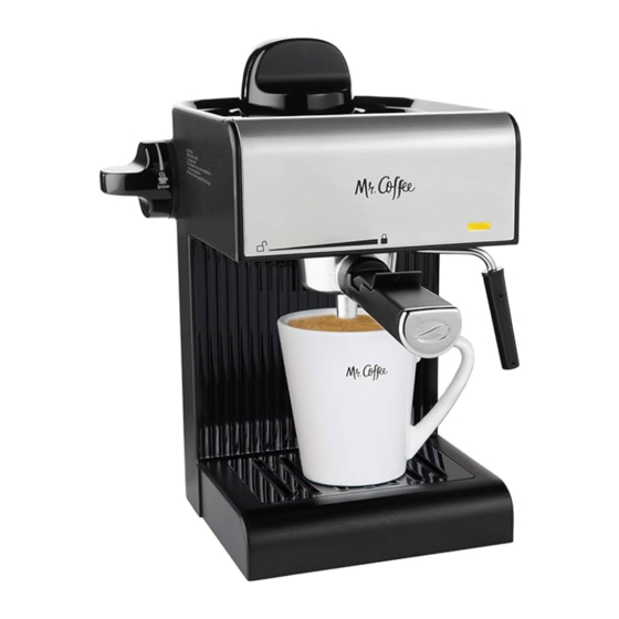 Mr Coffee ECM170 Serie Manual Del Usuario Y Guía De Recetas