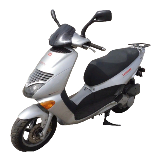 APRILIA LEONARDO 125 Manual Del Usuario