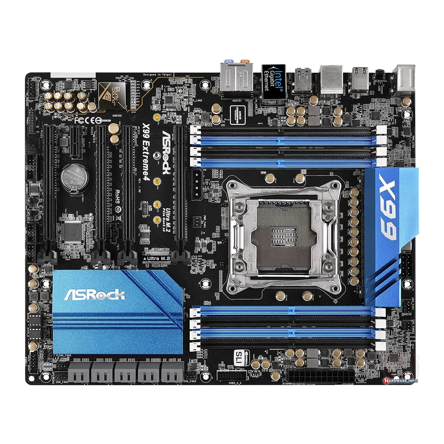 ASROCK X99 Extreme4 Manual Del Usuario