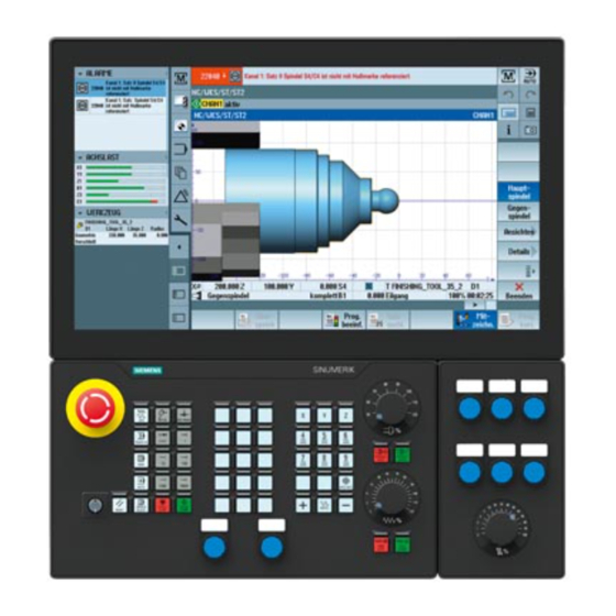 Siemens SINUMERIK 840Dsl Manual De Configuración