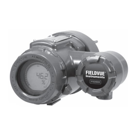 Emerson Fisherr FIELDVUE DLC3010 Manuales