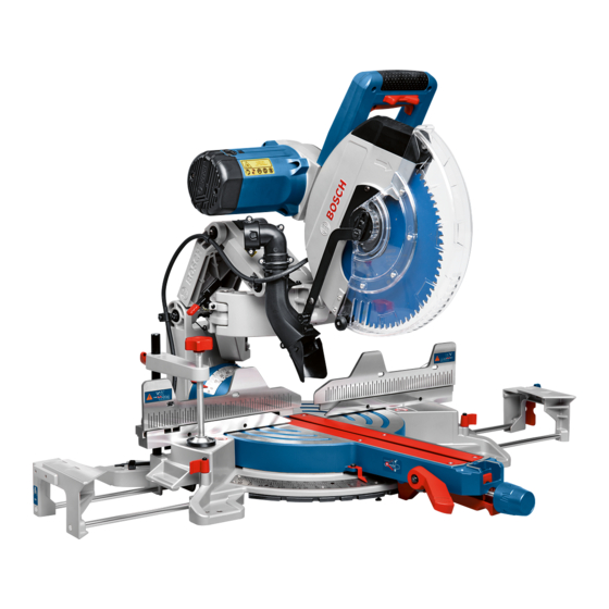 Bosch GCM 12 GDL Professional Manual Original