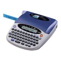 Brother P-touch 1750 Manual De Instrucciones