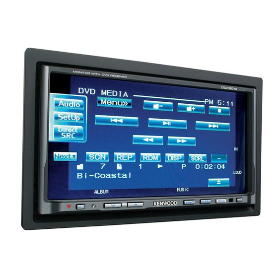 Kenwood DDX6019 Manual De Instrucciones