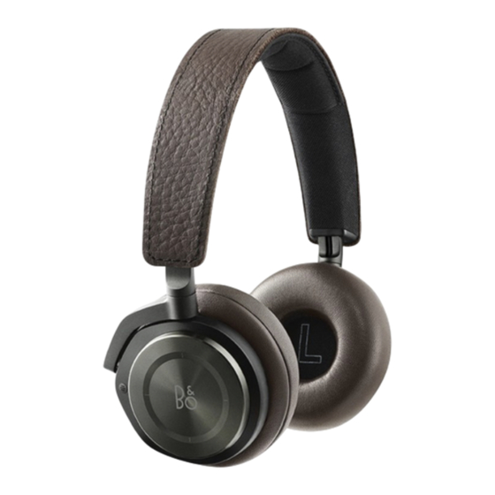 Bang & Olufsen BeoPlay H8 Manual Del Usuario