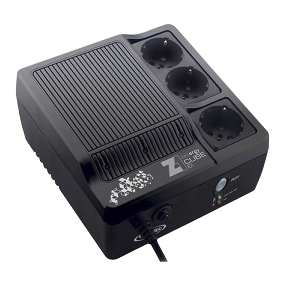 INFOSEC UPS SYSTEM Z1 Zenergy Cube 400 Guia Del Usuario
