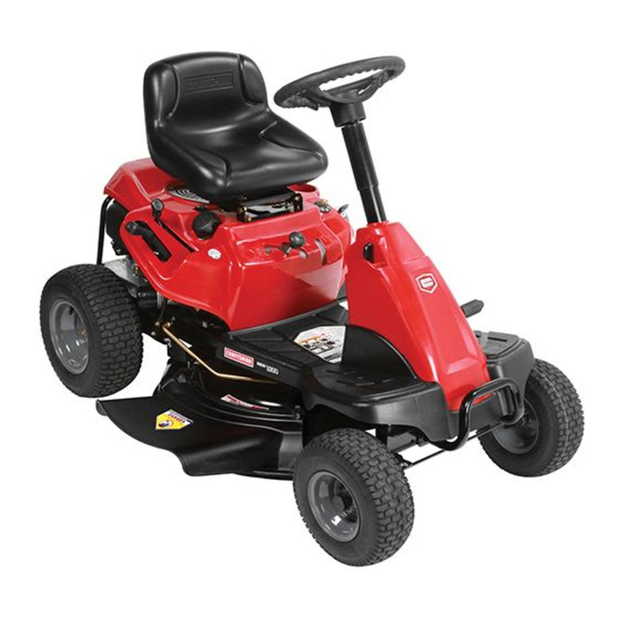 Craftsman 247.25000 Manual Del Operador