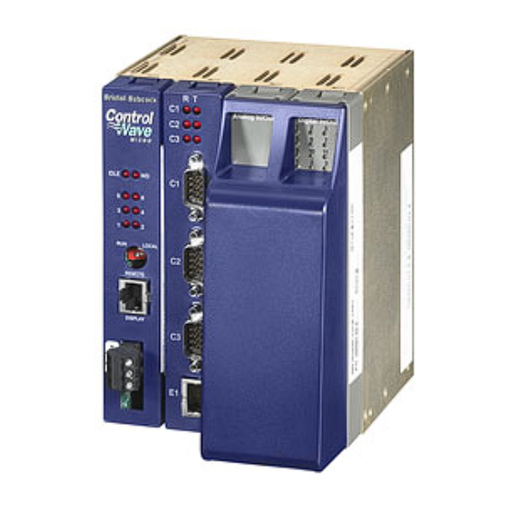 Emerson ControlWave Micro Instrucciones De Seguridad Para De Uso