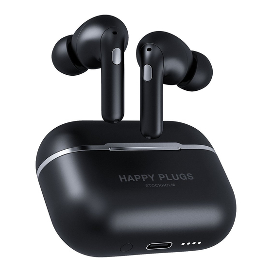 Happy Plugs AIR' ZEN Manuales