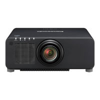 Panasonic PT-RX110 Instrucciones De Operación