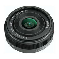 Panasonic LUMIX H-H014 Manual De Instrucciones