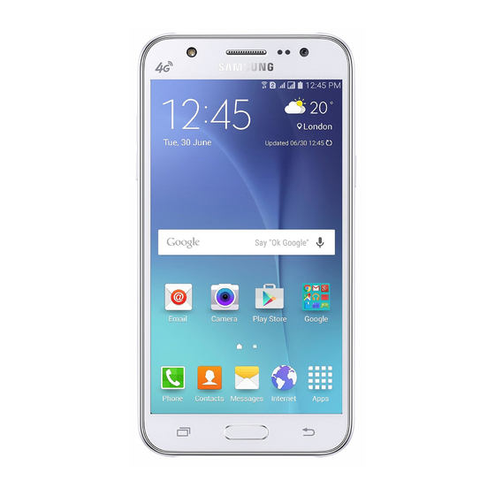 Samsung SM-J500M Manual Del Usuario