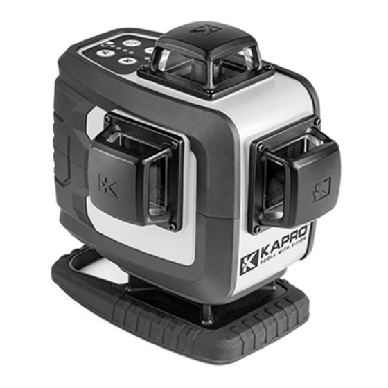 Kapro 884G Prolaser 4D XTRA Manual Del Usuario