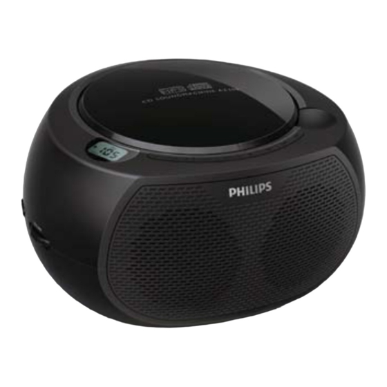 Philips AZ 300 Manuales