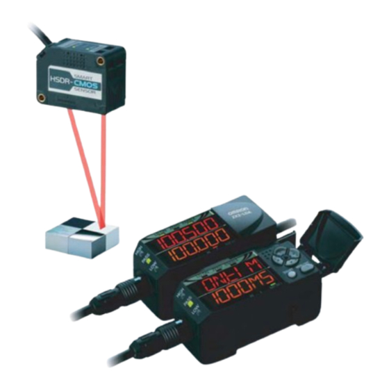 Omron ZX2 Serie Manual Breve