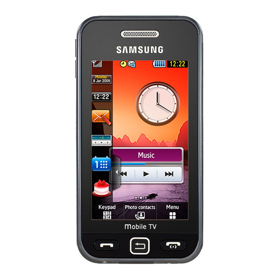 Samsung GT-S5233T Manual Del Usuario