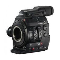 Canon EOS C300 Mark II Manual Del Usuario