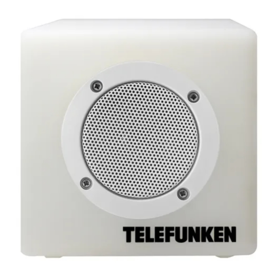 Telefunken TLF-STN05 Manuales