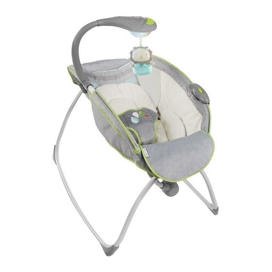 Kids II Ingenuity Soothing Light Rocking Sleeper 10568-ES Manual Del Usuario