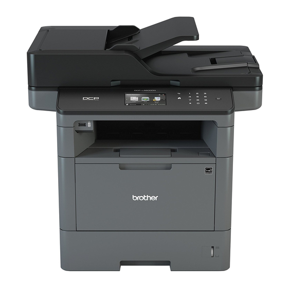 Brother DCP-L5600DN Guía De Configuración Rápida