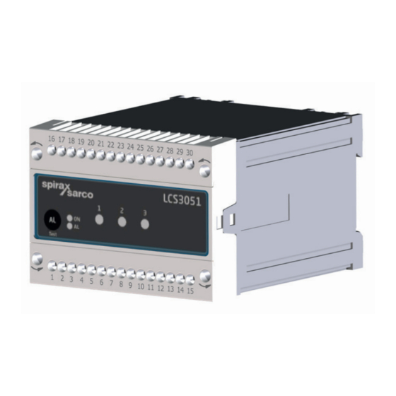 Spirax Sarco LCS3051 Instrucciones De Instalación Y Mantenimiento