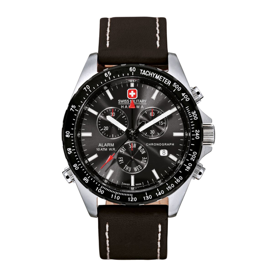 Swiss Military Hanowa ISA SWISS 8174 Instrucciones De Uso