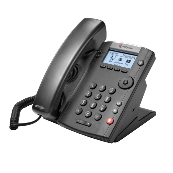 Polycom VVX 101 Guia De Inicio Rapido